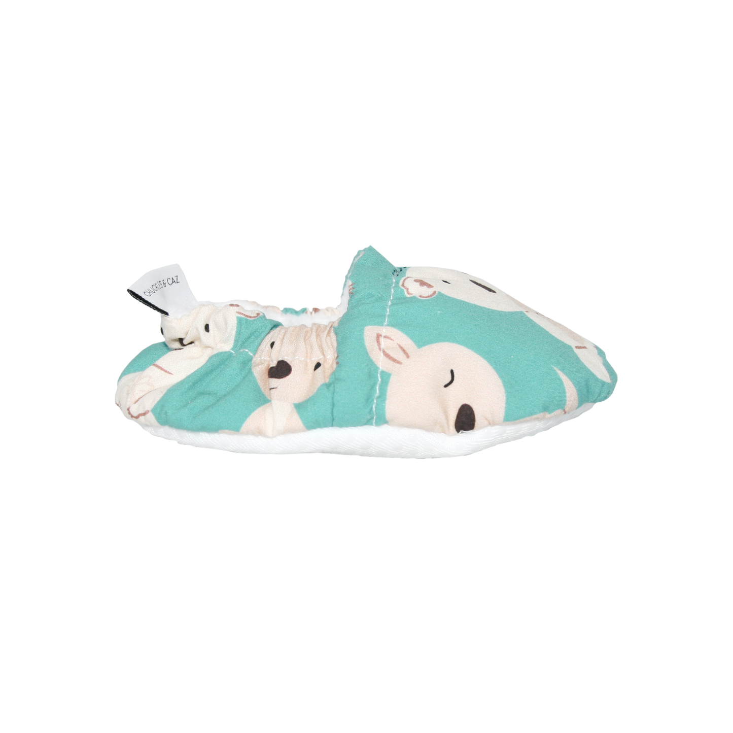 Aqua Koala & Kangaroo Baby Booties - Chuckles & Caz