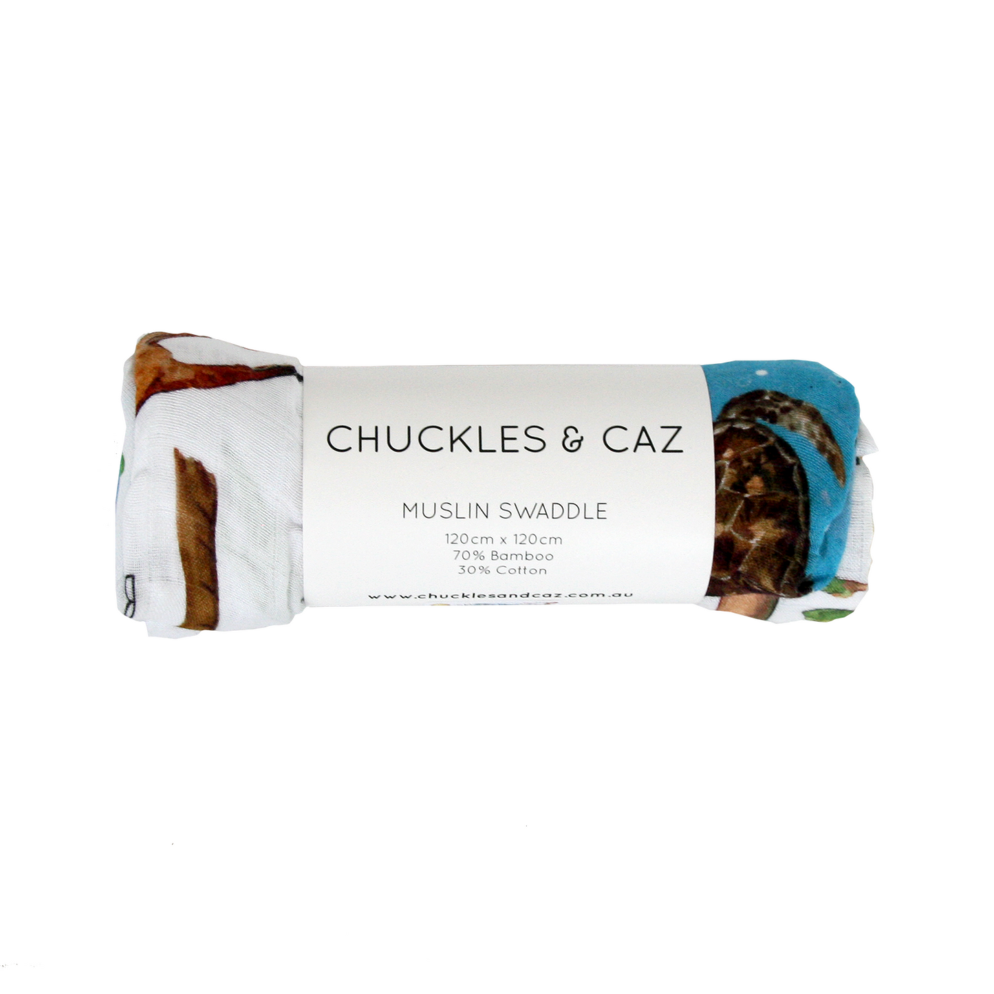 Australian Map Muslin Swaddle - Chuckles & Caz