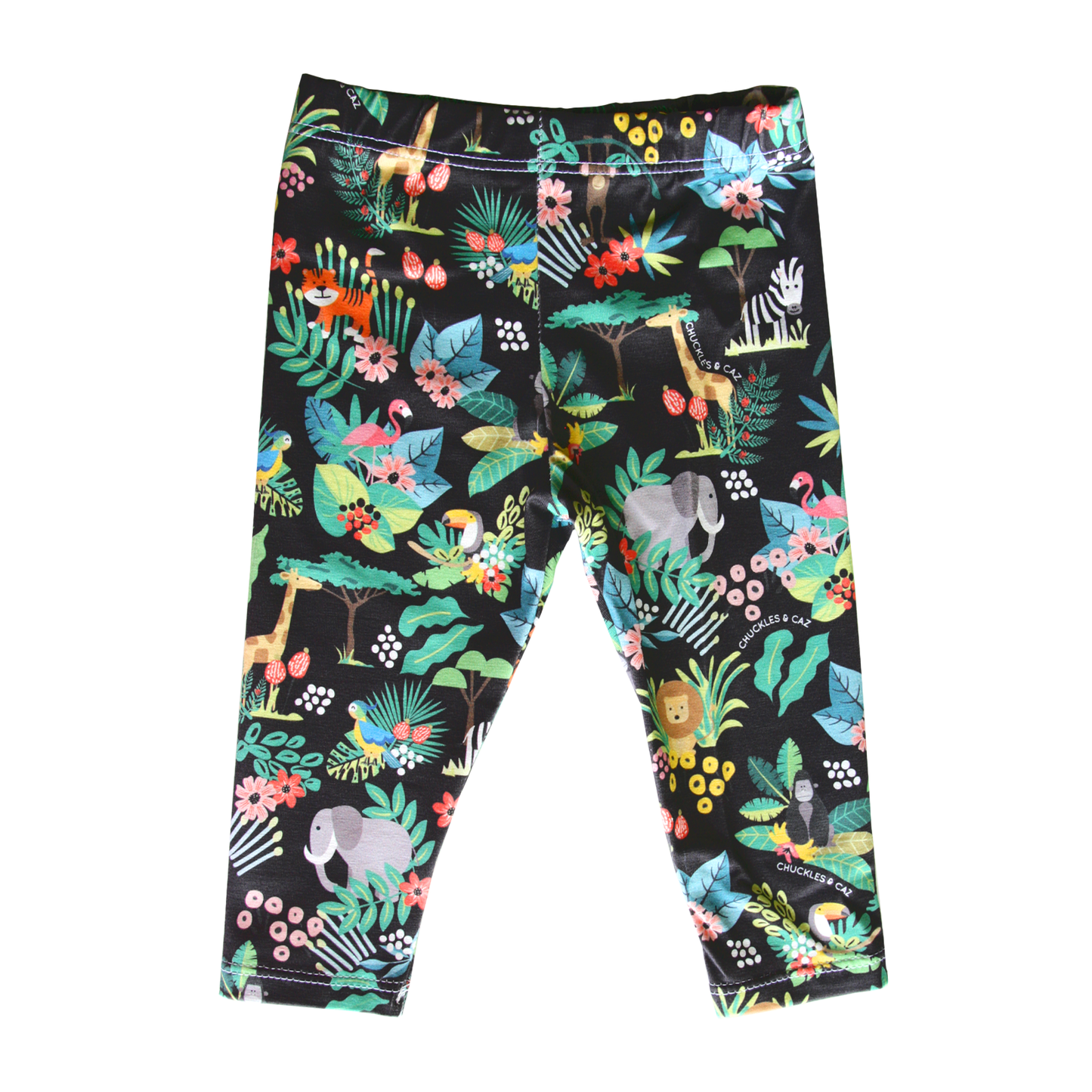 Jungle Dribble Bib & Leggings - Gift Set - Chuckles & Caz