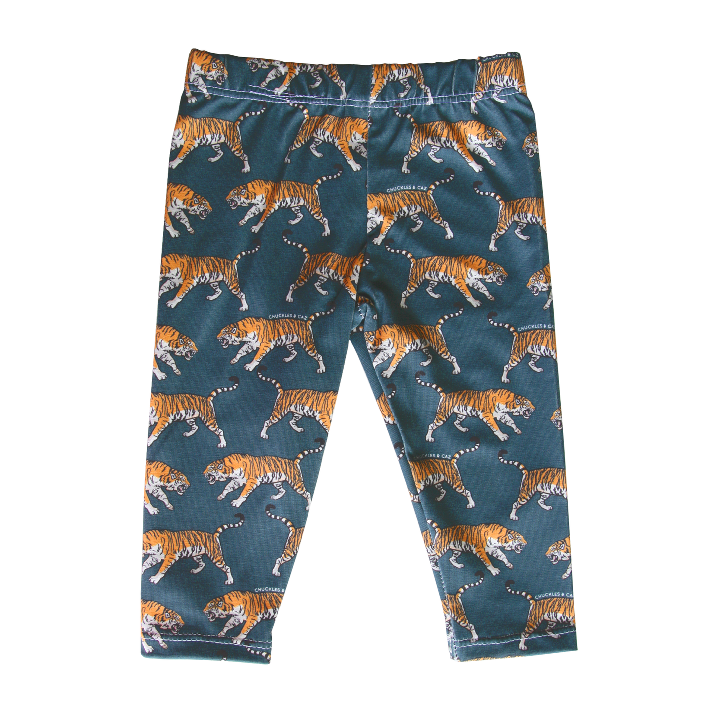 Navy Tiger Leggings - Chuckles & Caz