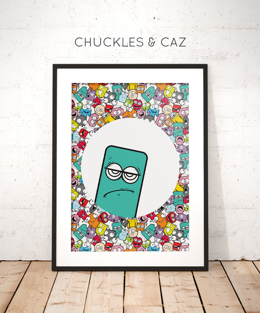 Little Monster Graham Digital Artwork - Chuckles & Caz