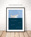 Bitey Shark Digital Artwork - Chuckles & Caz