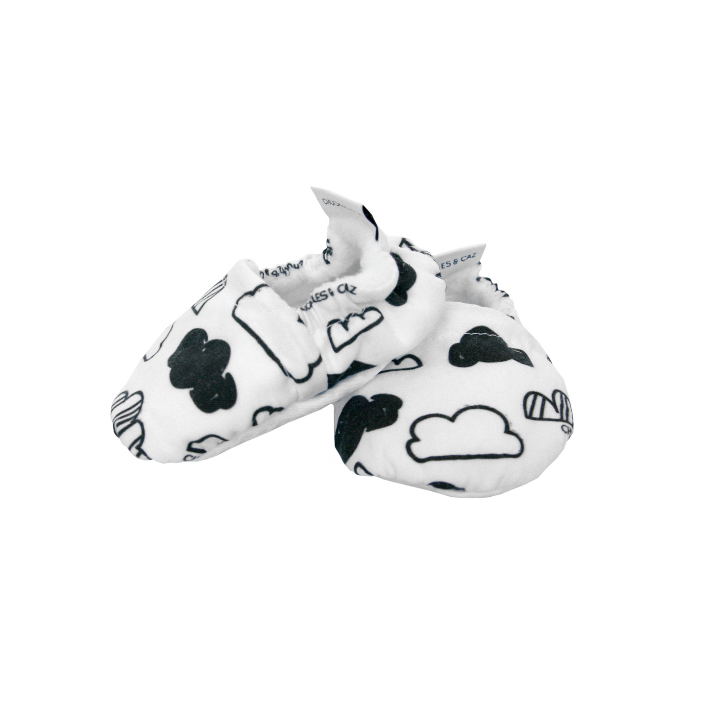 Clouds Baby Booties - Chuckles & Caz