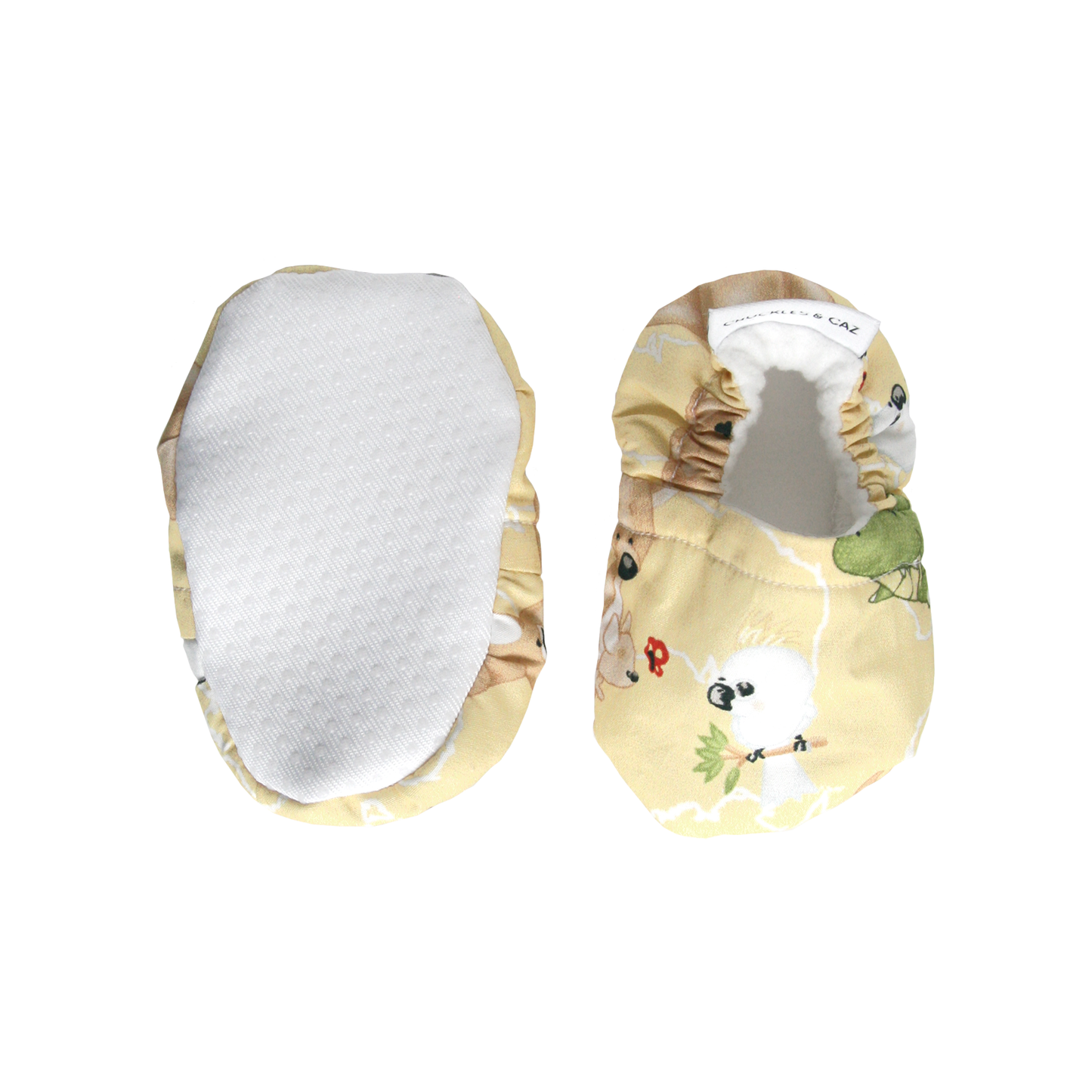 Cute Australian Animals Baby Booties & matching Dribble Bib - Gift Set - Chuckles & Caz