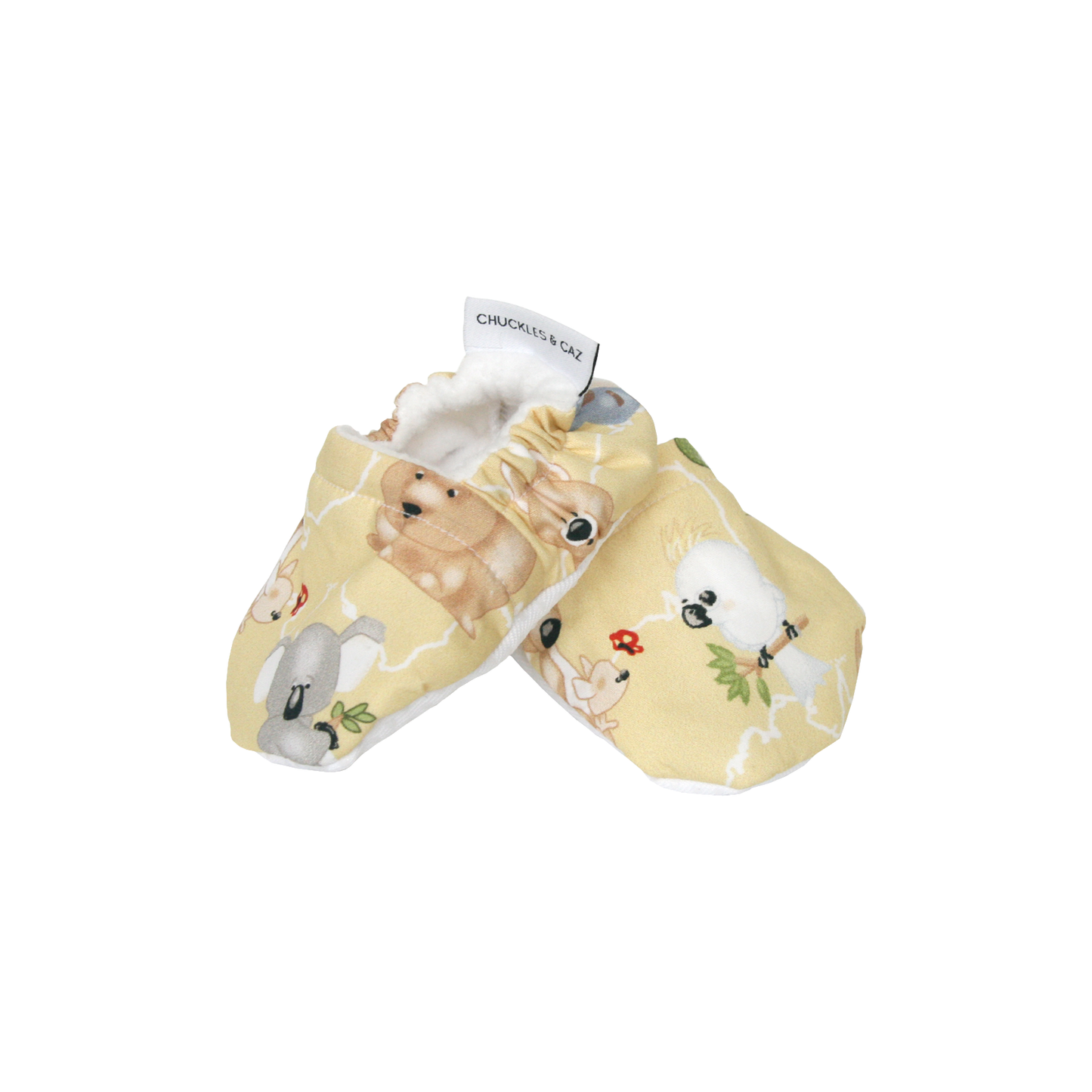Cute Australian Animals Baby Booties - Chuckles & Caz