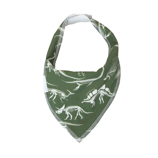 Dionsaur Skeleton Dribble Bib - Chuckles & Caz