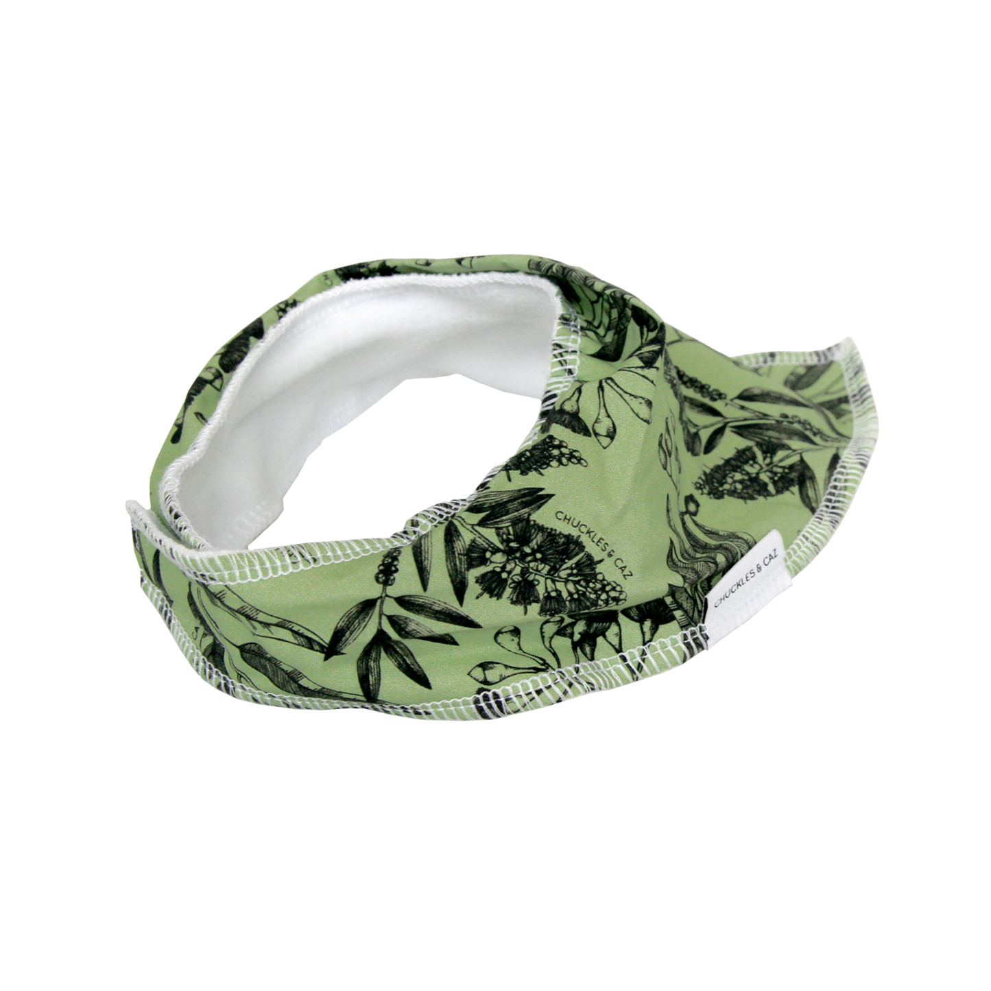 Green Gumleaf Dribble Bib