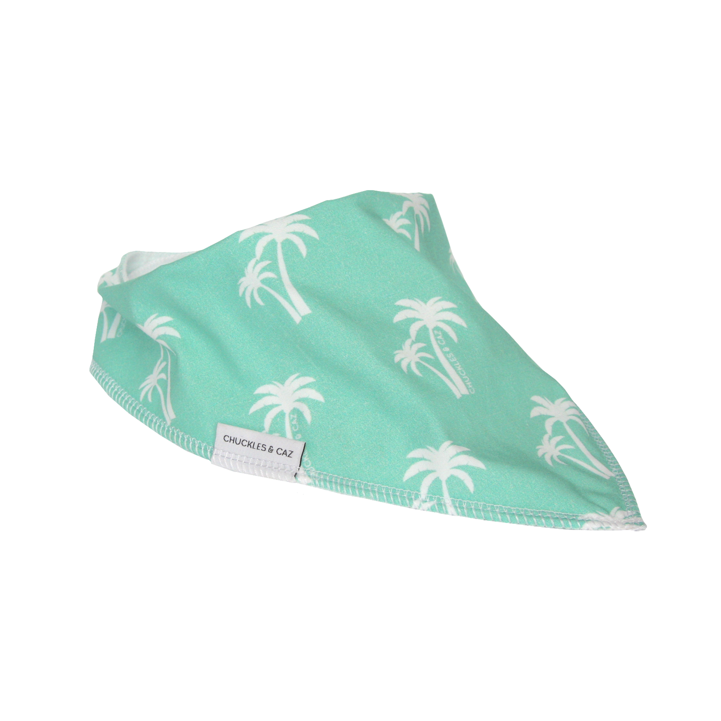 Island Palm Dribble Bib - Chuckles & Caz
