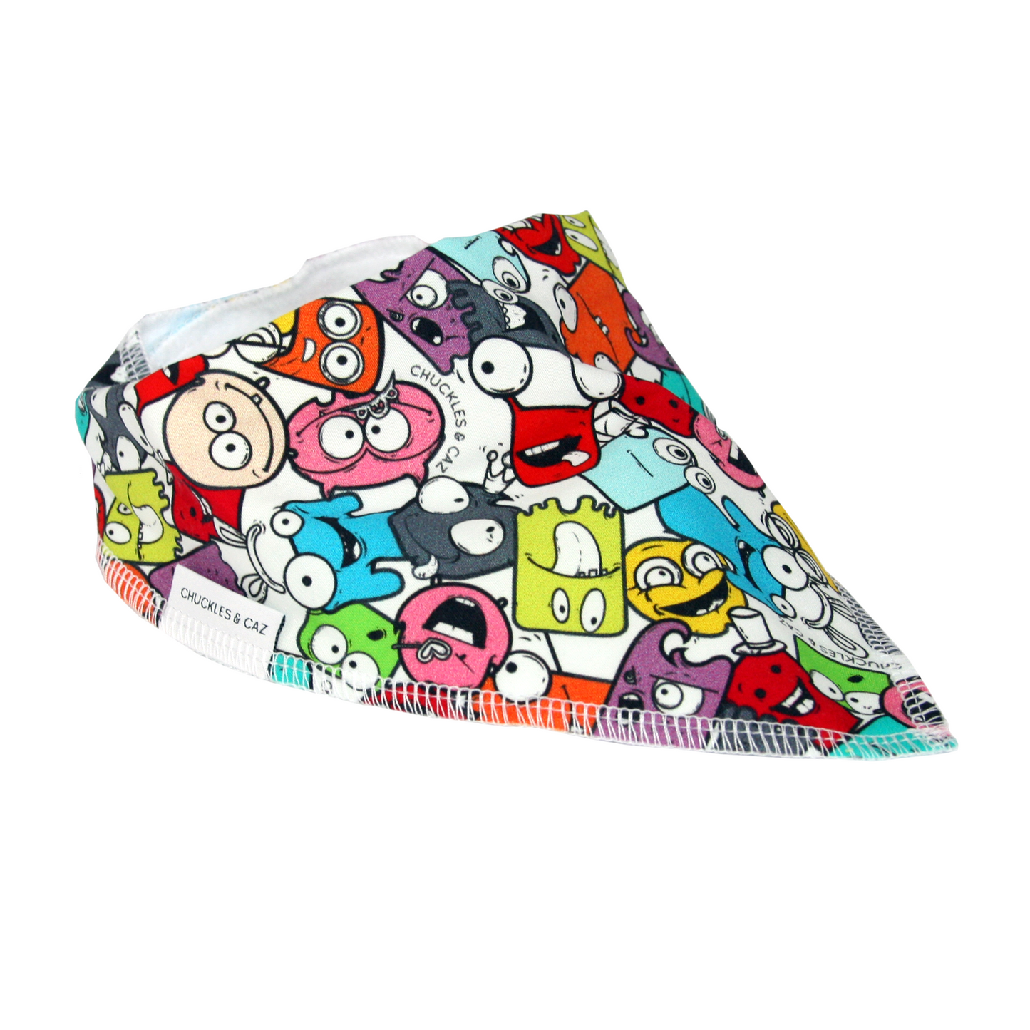 Little Monsters Dribble Bib - Chuckles & Caz