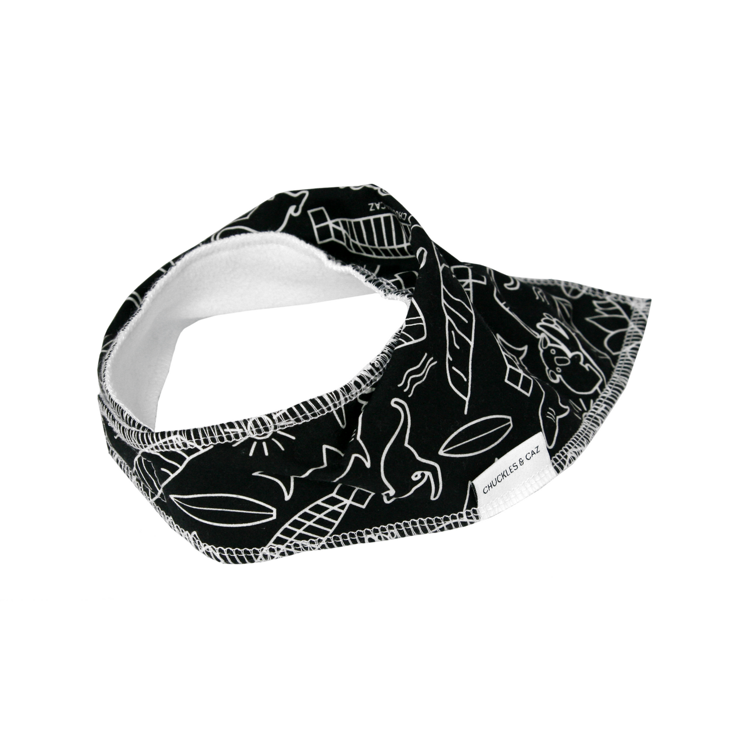Australian Icon Dribble Bib - Chuckles & Caz