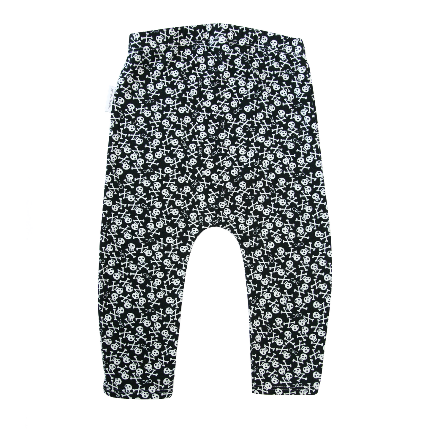 Mono Skullz Leggings - Chuckles & Caz