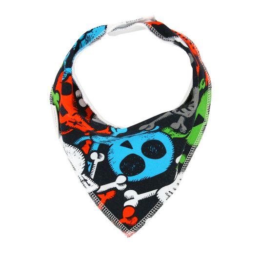 Multi Skullz Dribble Bib - Chuckles & Caz
