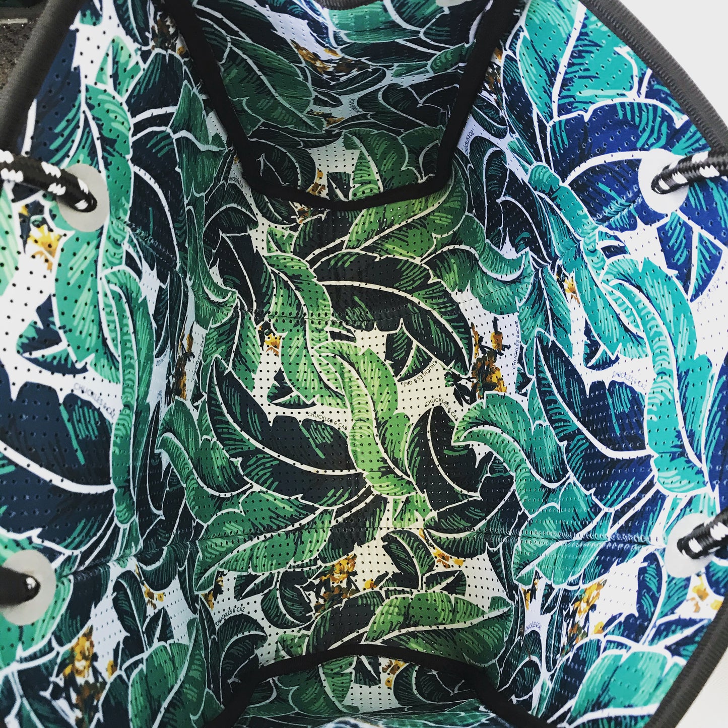 Reversible Neoprene Tote Bag - Chuckles & Caz