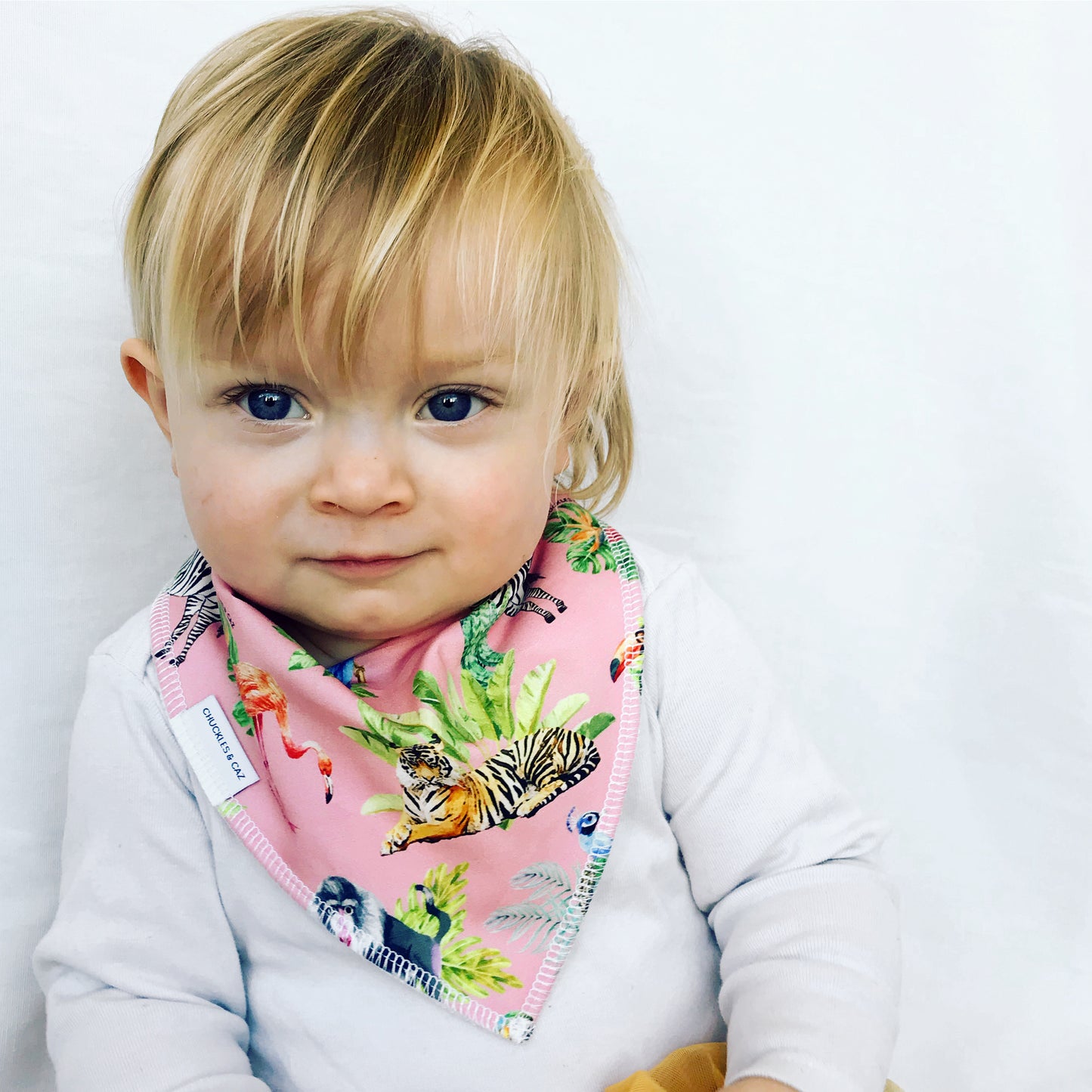 Girls Dribble Bib 3pk - Gift Set 1 - Chuckles & Caz