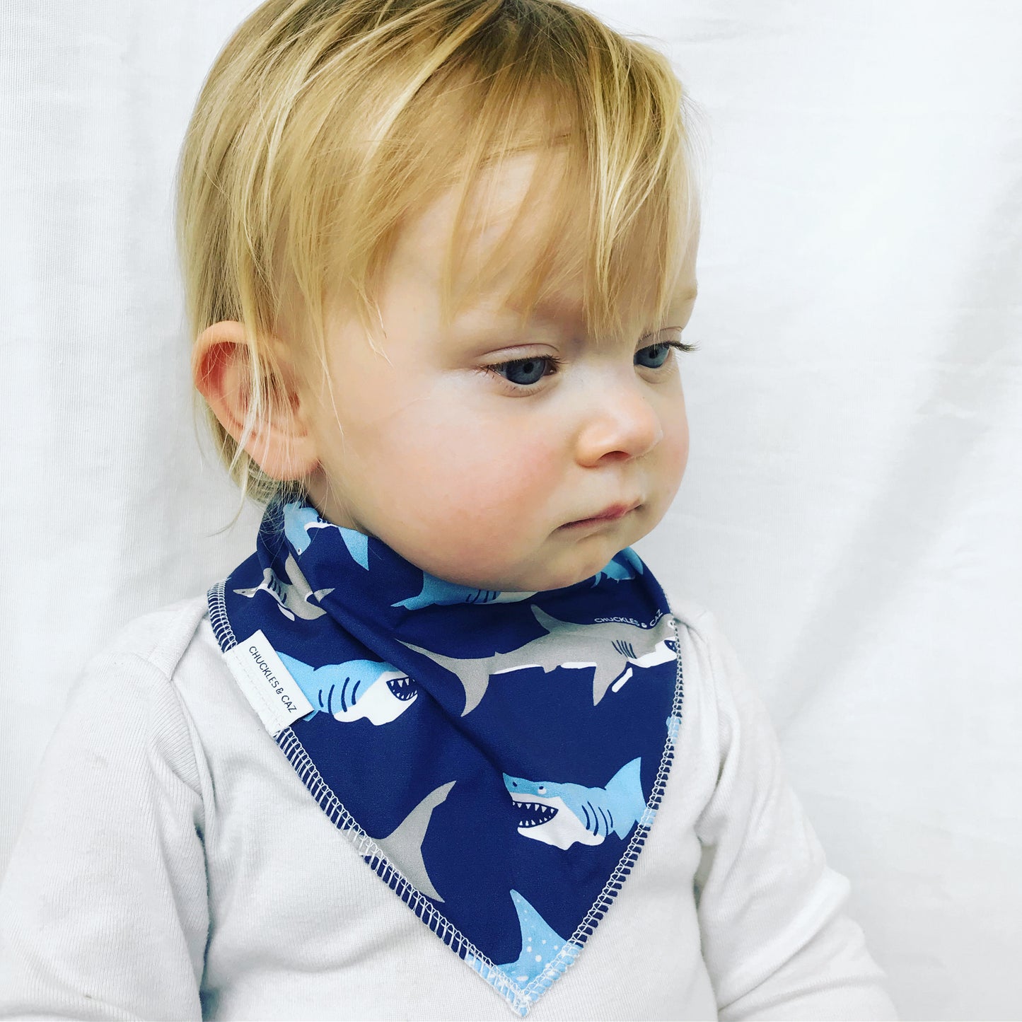 Boys Dribble Bib 2pk - Gift Set 1 - Chuckles & Caz