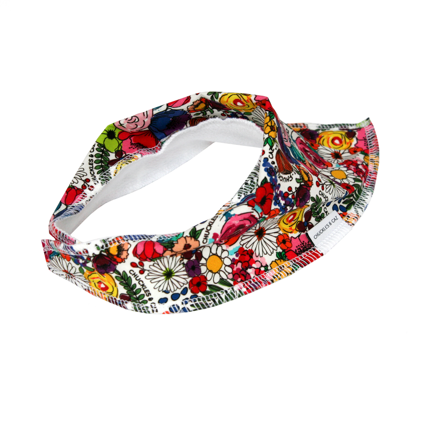 Super Floral Dribble Bib - Chuckles & Caz