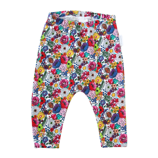 Super Floral Leggings - Chuckles & Caz