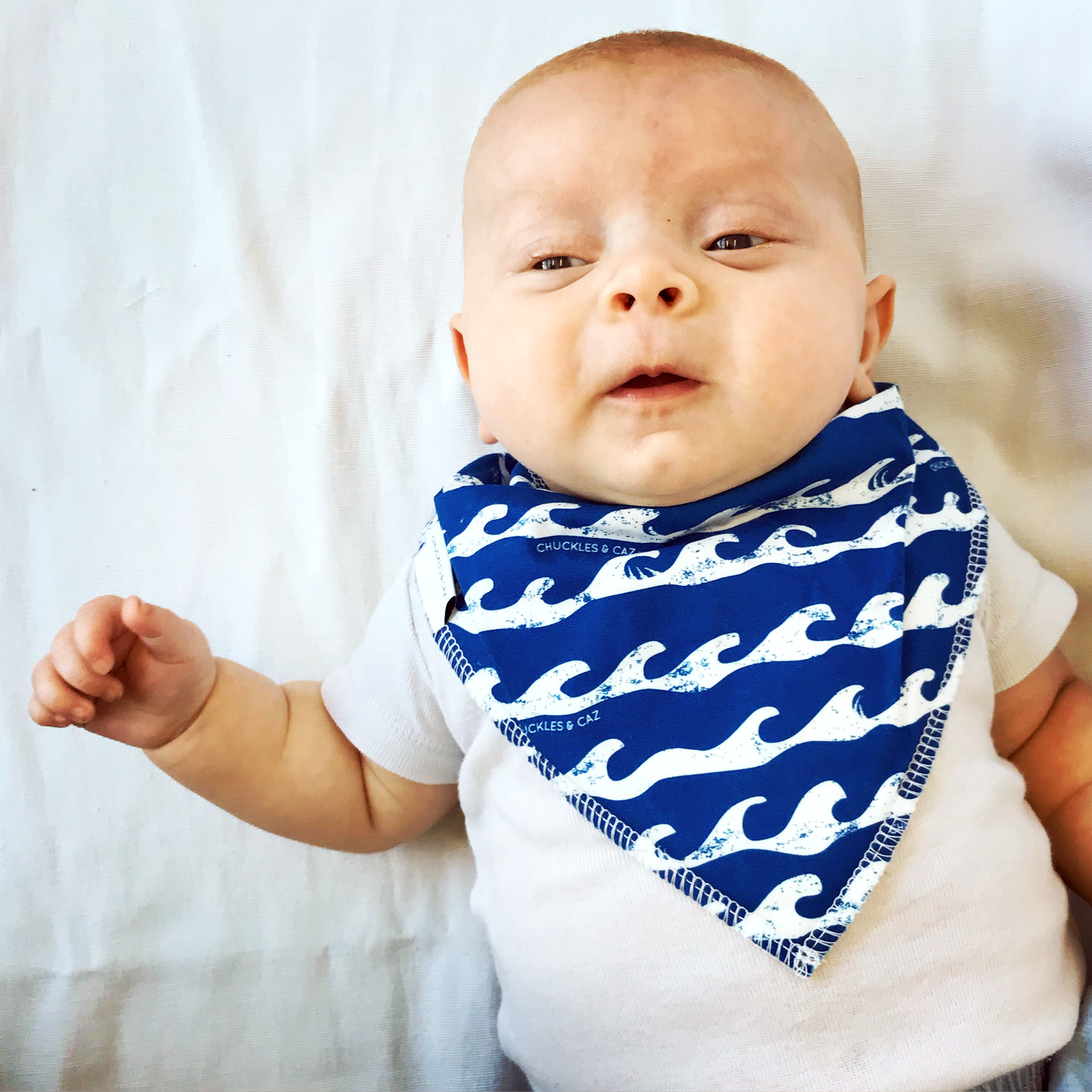 Surf's Up Dribble Bib - Chuckles & Caz