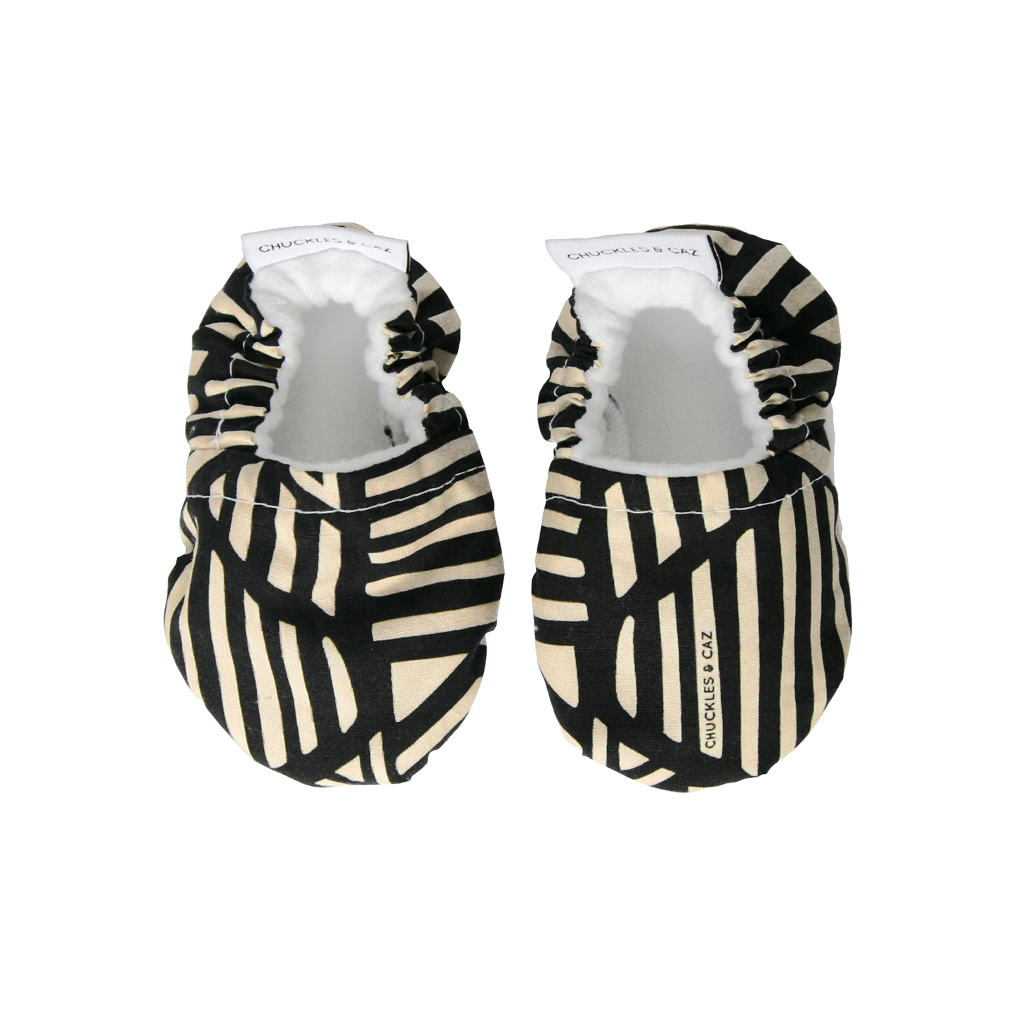 Tribal Geometric Baby Booties - Chuckles & Caz
