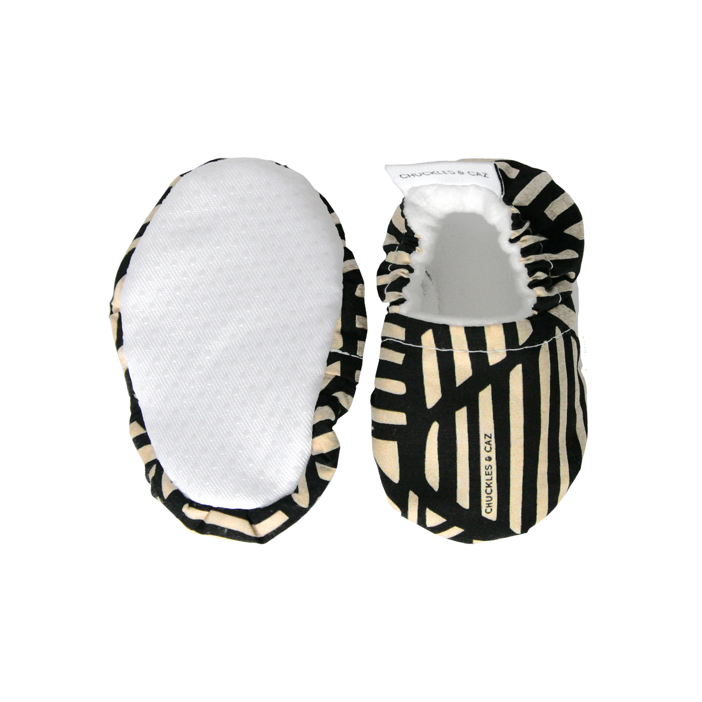 Tribal Geometric Baby Booties - Chuckles & Caz