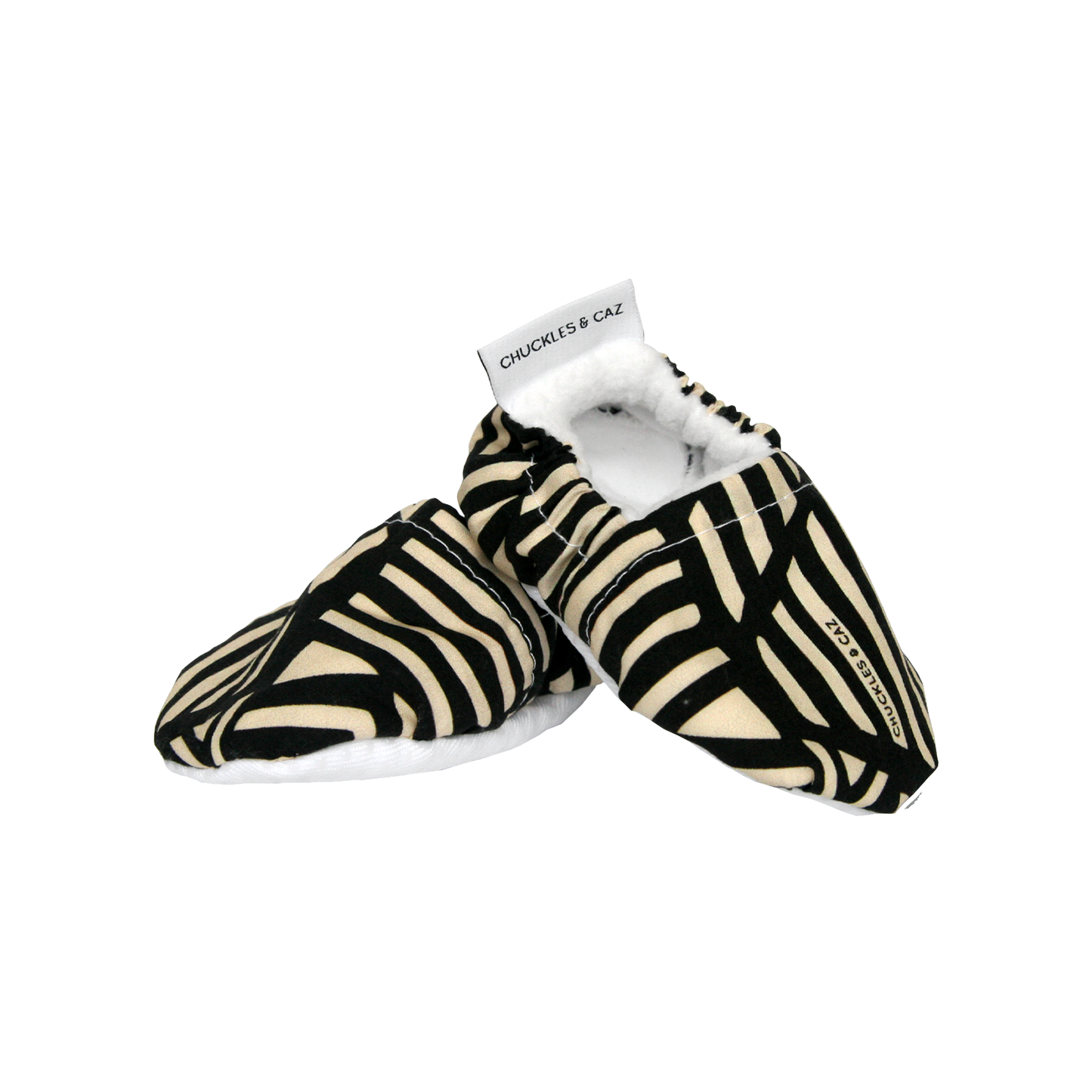 Tribal Geometric Baby Booties - Chuckles & Caz