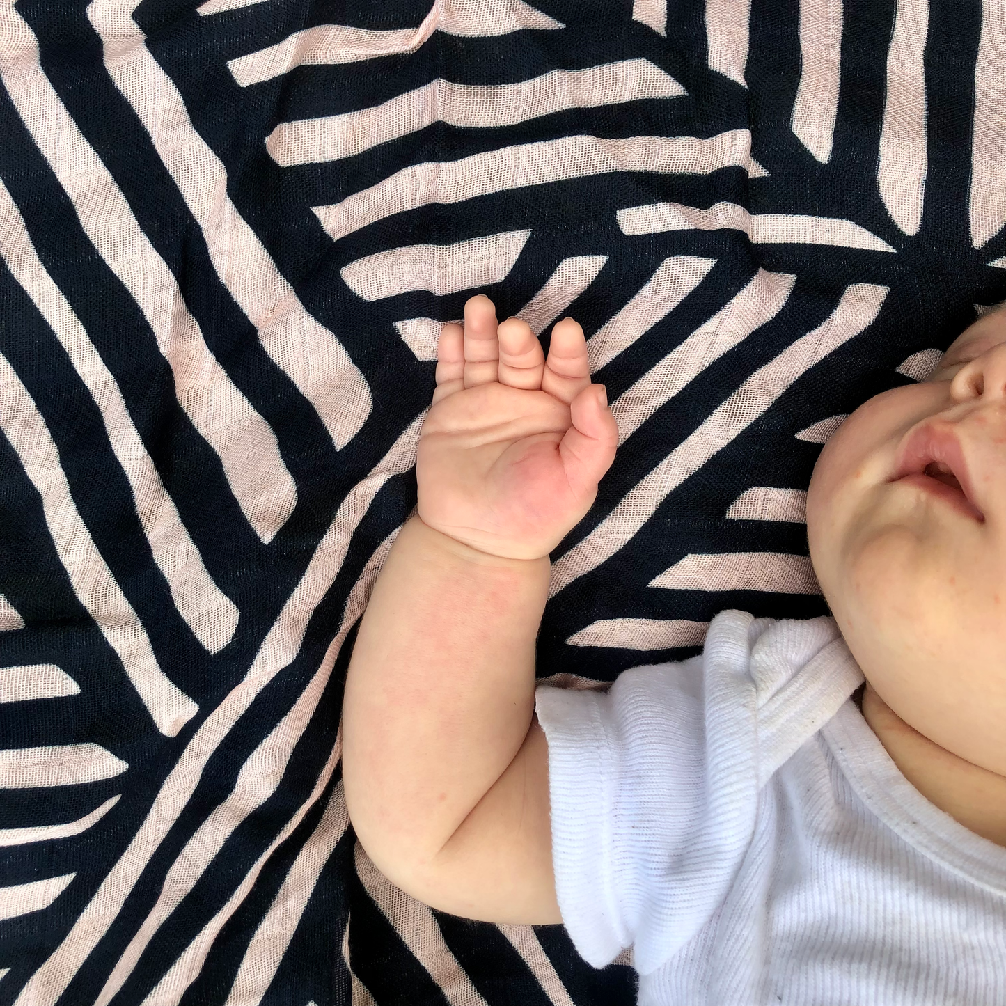 Tribal Geometric Muslin Swaddle - Chuckles & Caz
