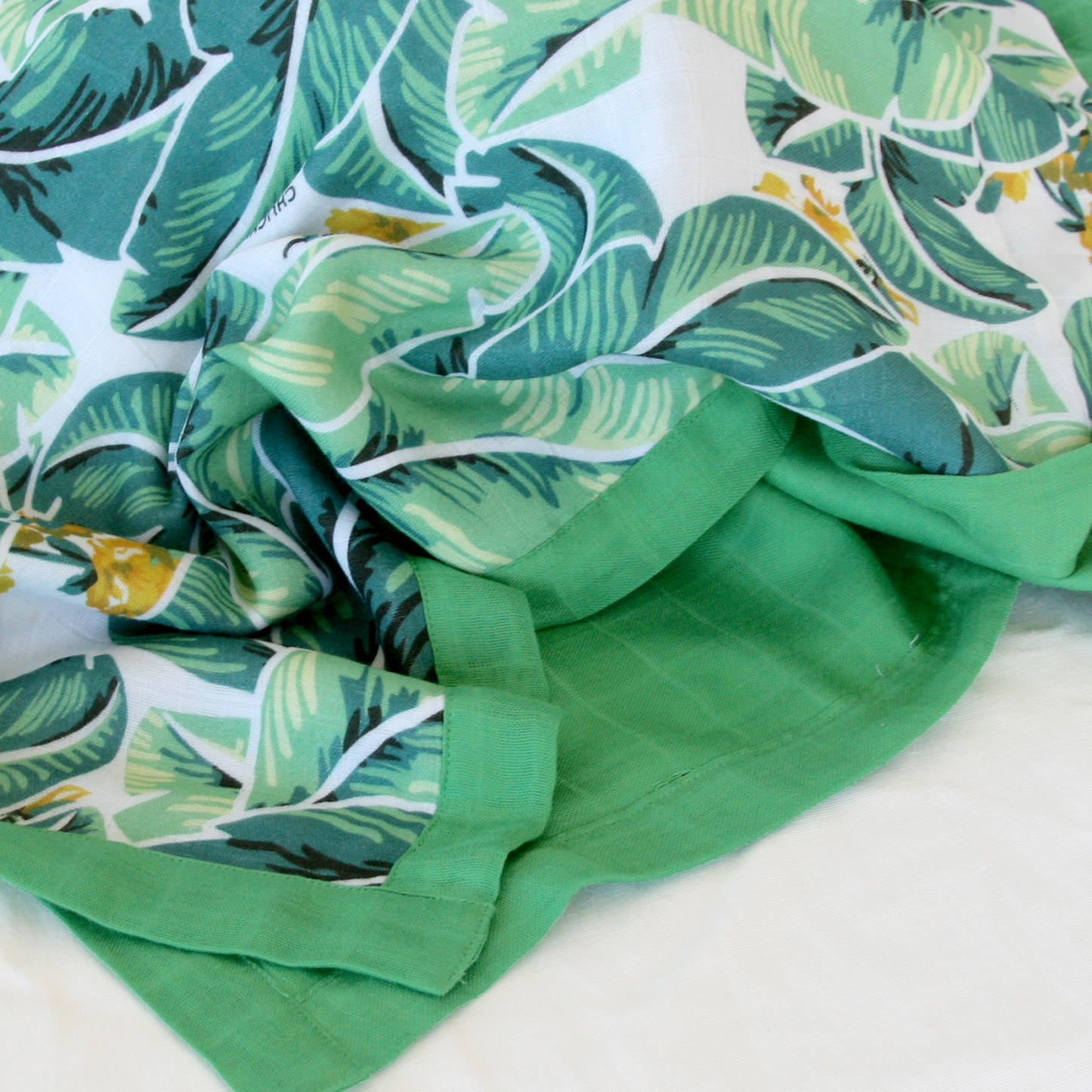Tropical Palm Muslin Quilt - Chuckles & Caz