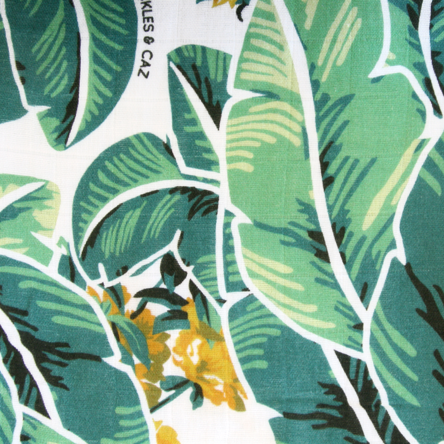 Tropical Palm Muslin Quilt - Chuckles & Caz