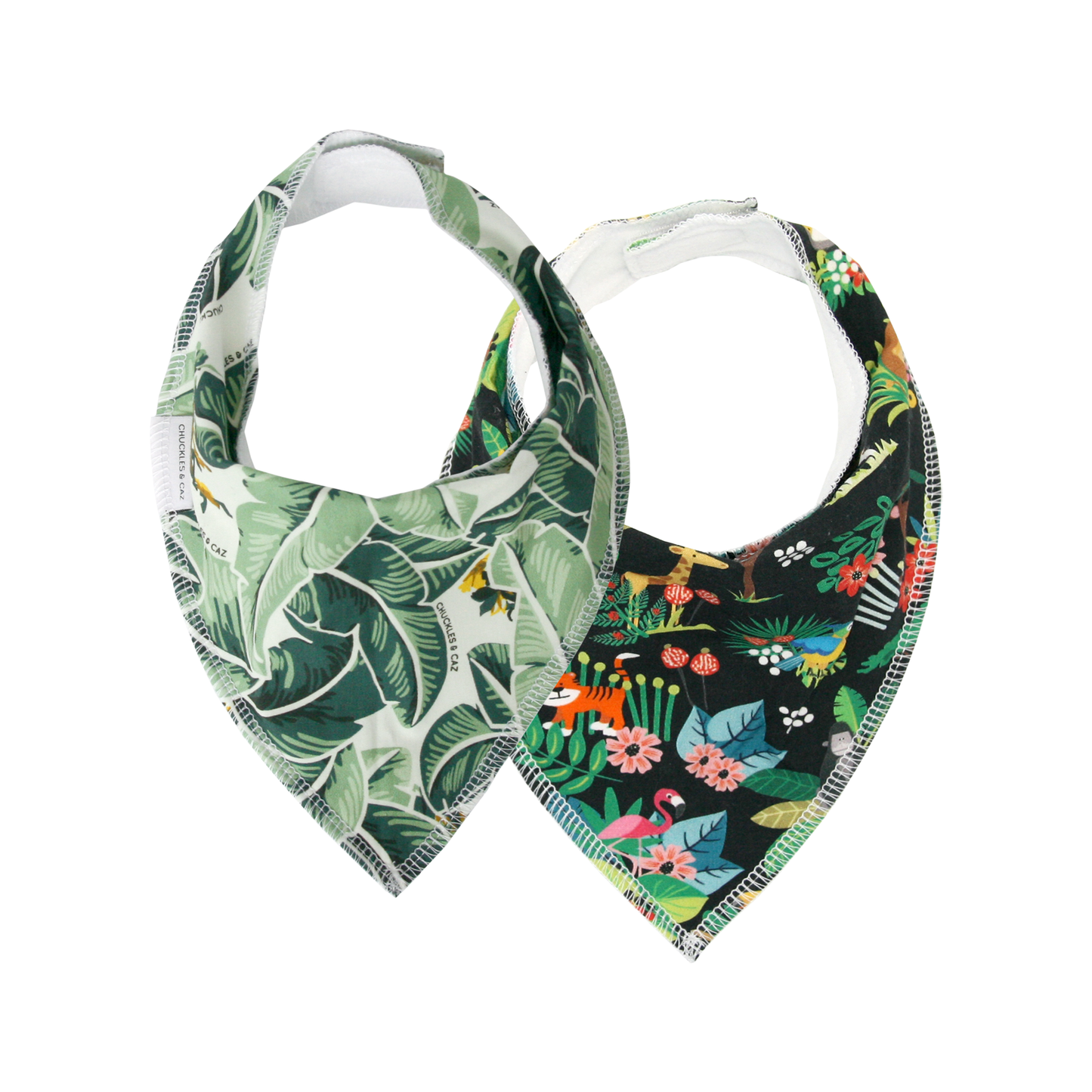 Unisex Dribble Bib 2pk - Gift Set 1 - Chuckles & Caz