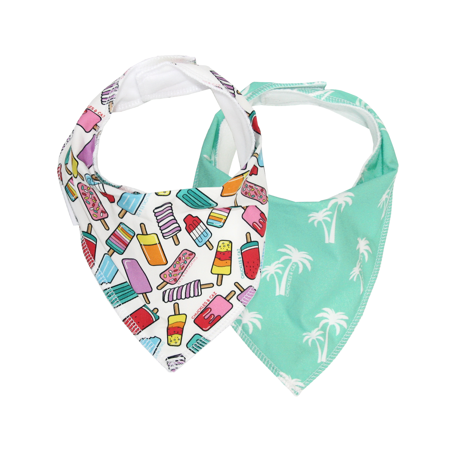 Unisex Dribble Bib 2pk - Gift Set 3 - Chuckles & Caz