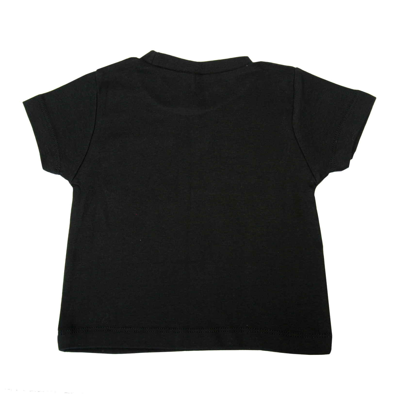 Black Tee with Mono Skullz Pocket & matching bib - Gift Set - Chuckles & Caz