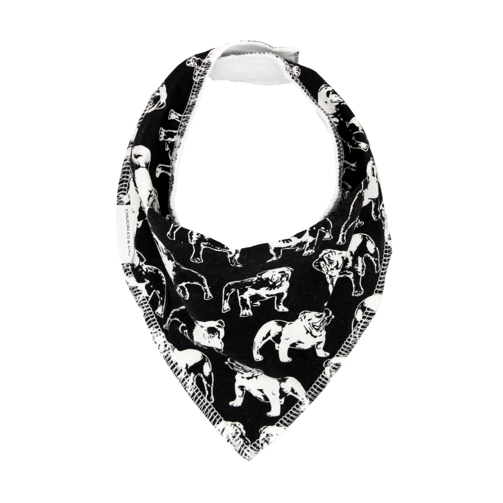 Bulldog Dribble Bib - Chuckles & Caz