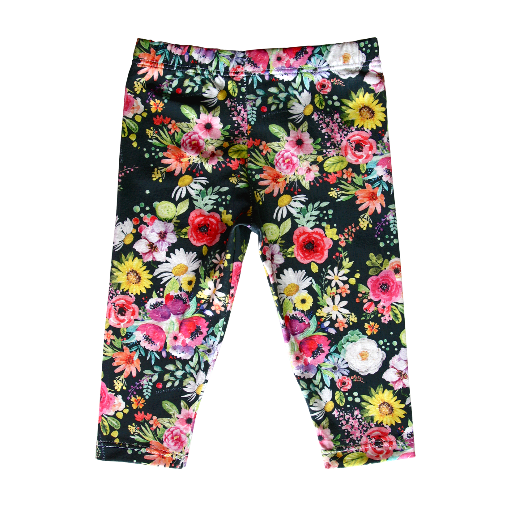 Watercolour Flower Leggings - Chuckles & Caz