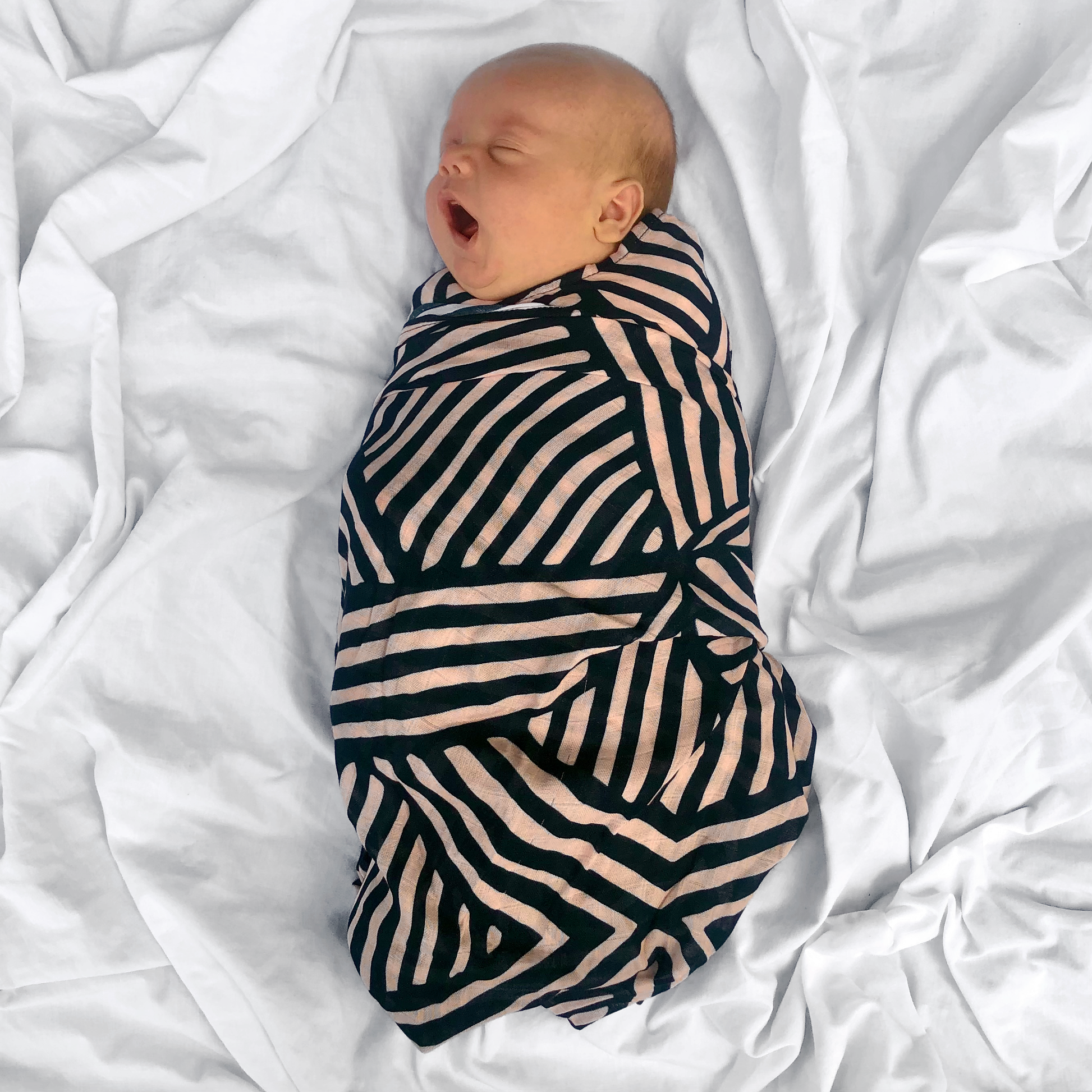 Reversible Neoprene Tote Bag & Muslin Swaddle - Gift Set - Chuckles & Caz