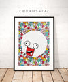 Little Monster Charlie Digital Artwork - Chuckles & Caz