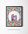 Little Monster Patricia Digital Artwork - Chuckles & Caz