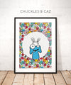 Little Monster Vicky Digital Artwork - Chuckles & Caz