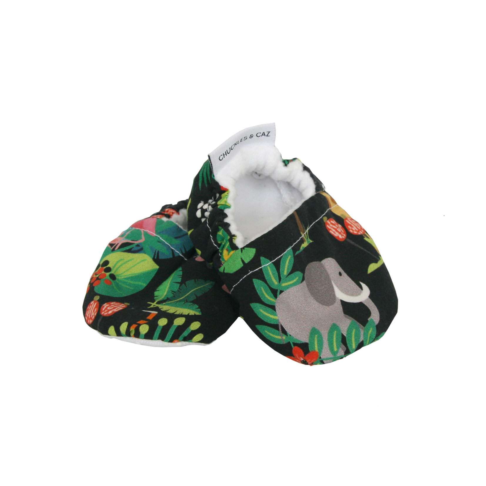 Jungle Baby Booties - Chuckles & Caz