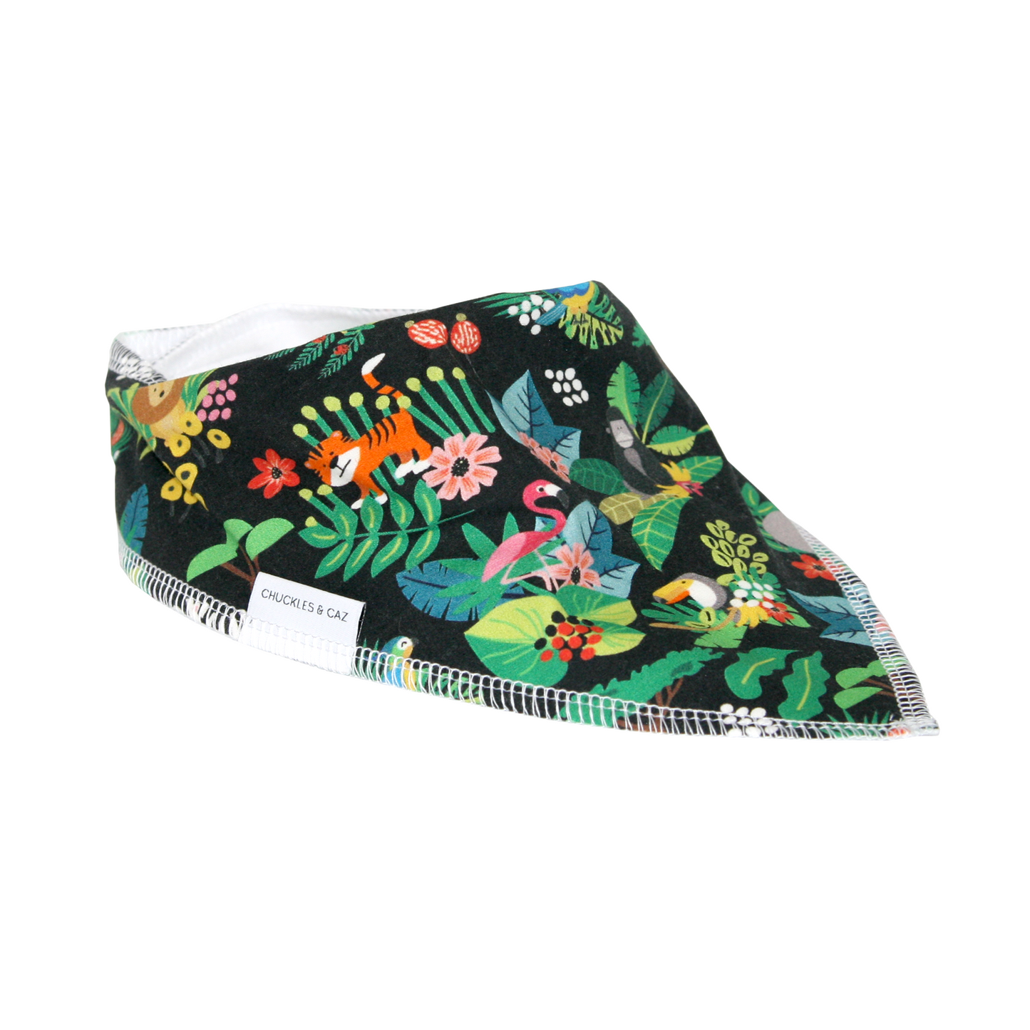 Jungle Dribble Bib - Chuckles & Caz