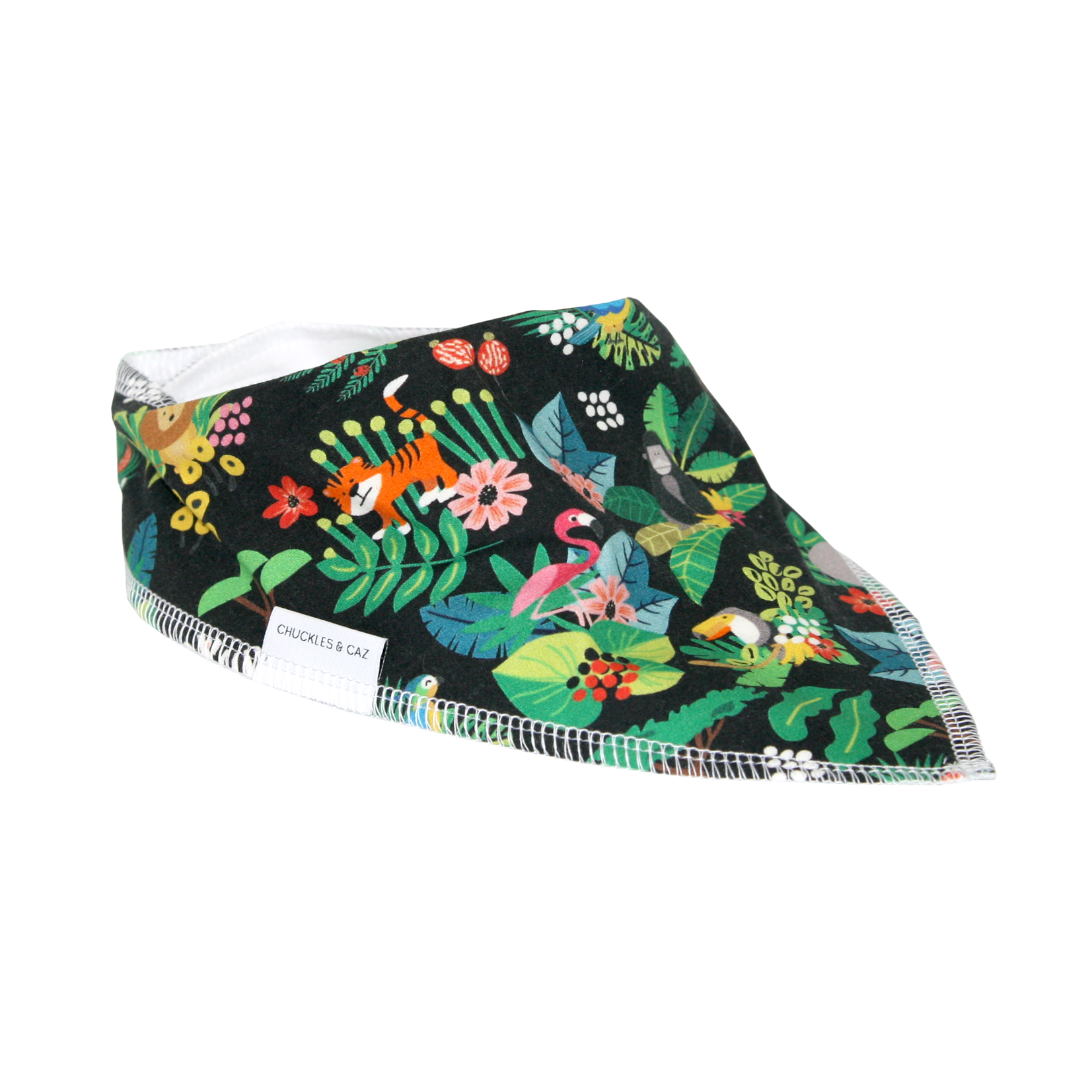 Jungle Dribble Bib - Chuckles & Caz