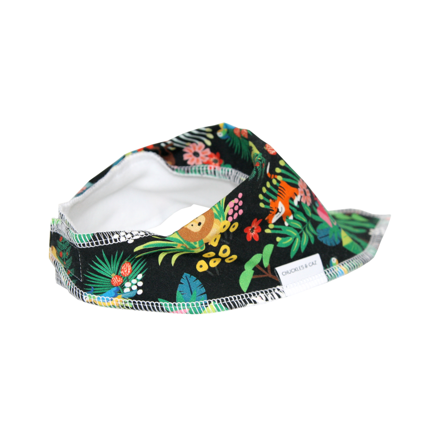 Jungle Dribble Bib - Chuckles & Caz