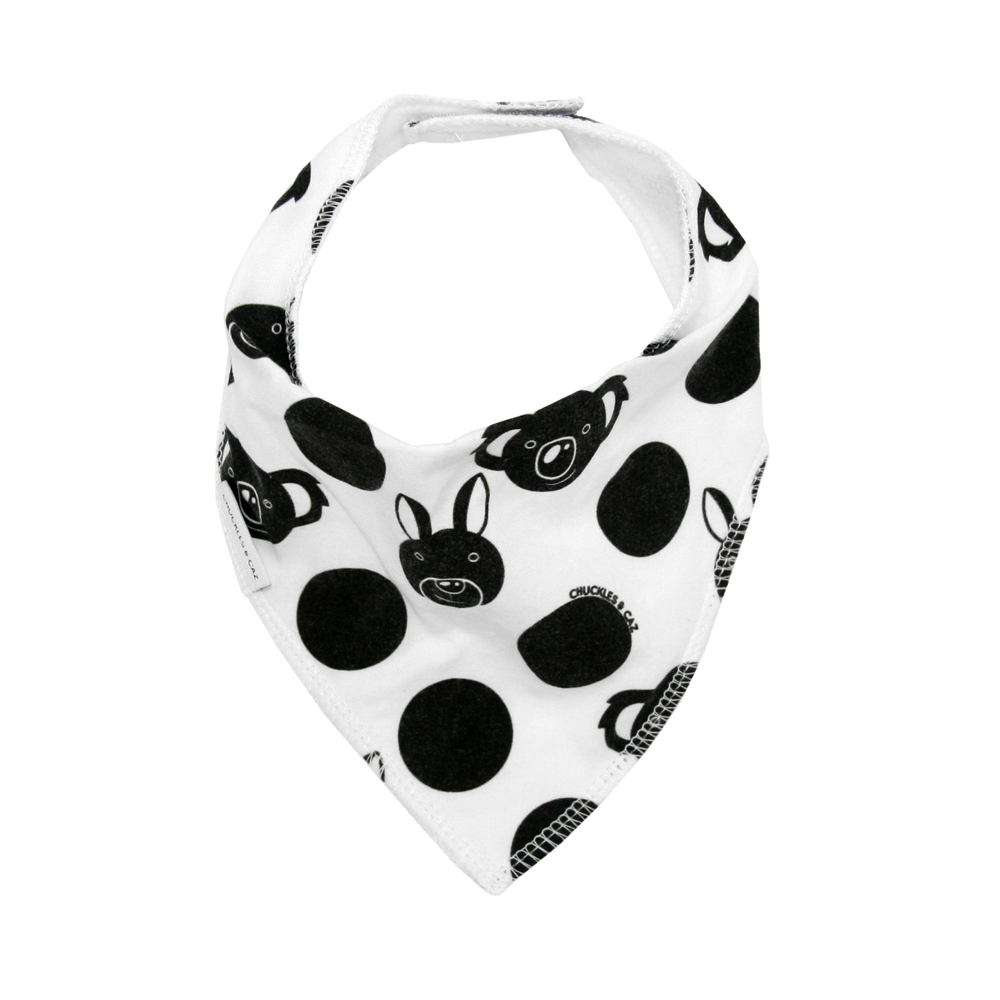 Mono Oz Spot Dribble Bib - Chuckles & Caz