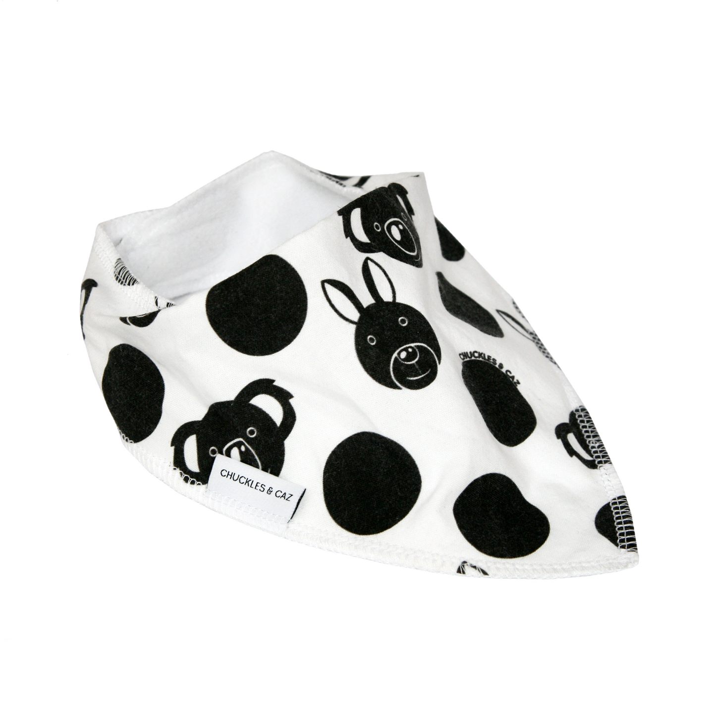 Mono Oz Spot Dribble Bib - Chuckles & Caz