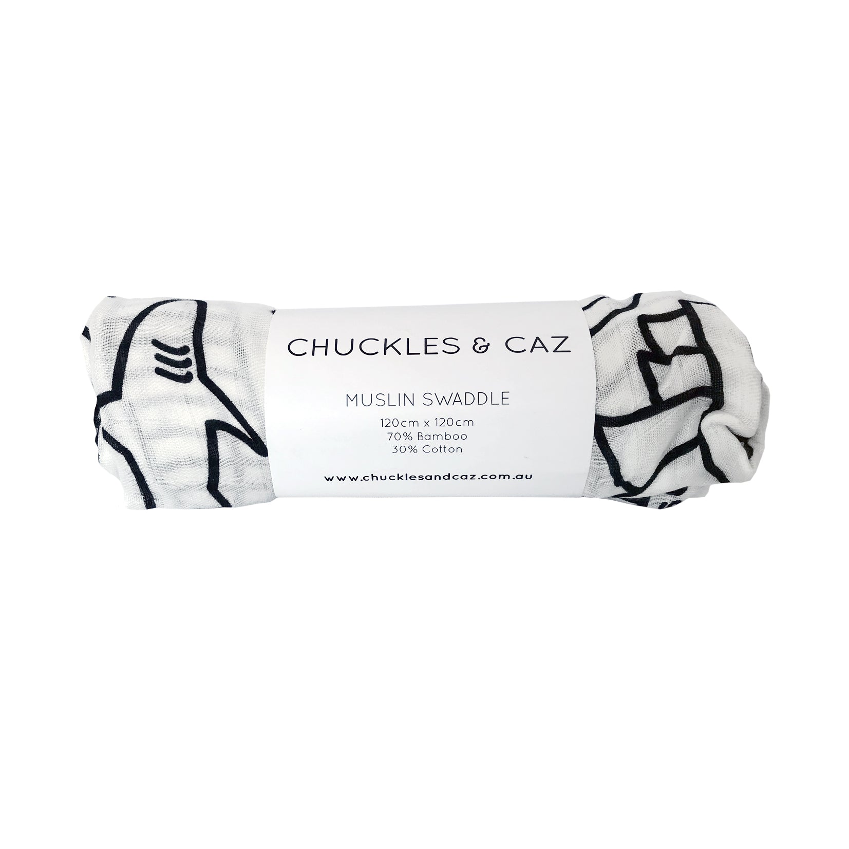 Australian Icon Muslin Swaddle - Chuckles & Caz