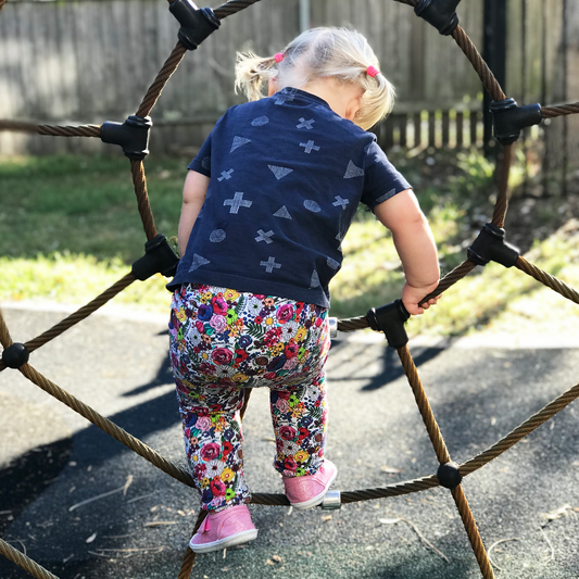 Super Floral Leggings - Chuckles & Caz