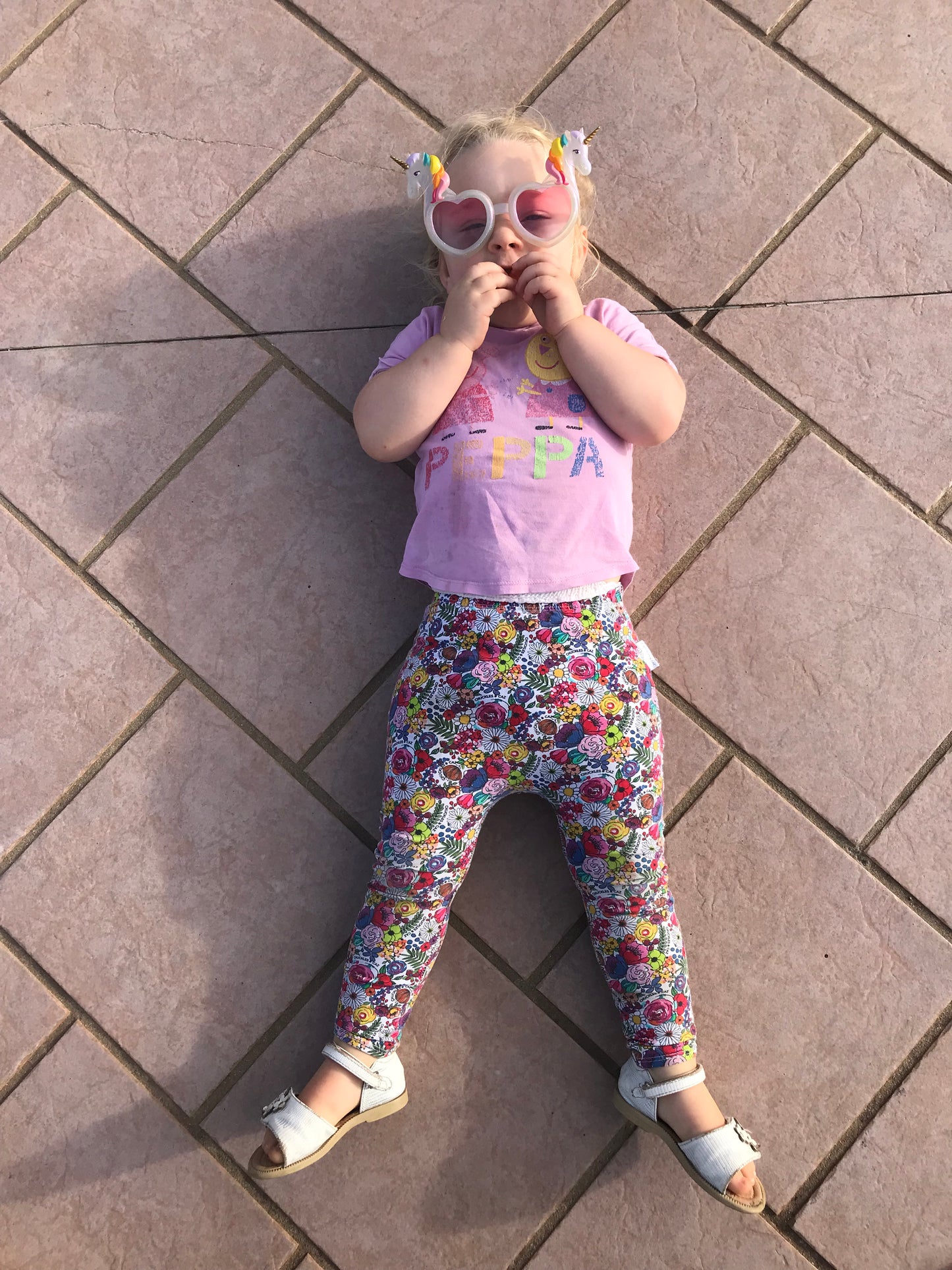 Super Floral Leggings - Chuckles & Caz