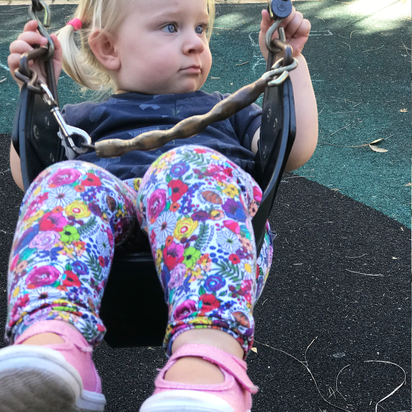 Super Floral Leggings - Chuckles & Caz