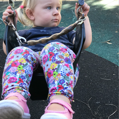 Super Floral Leggings - Chuckles & Caz