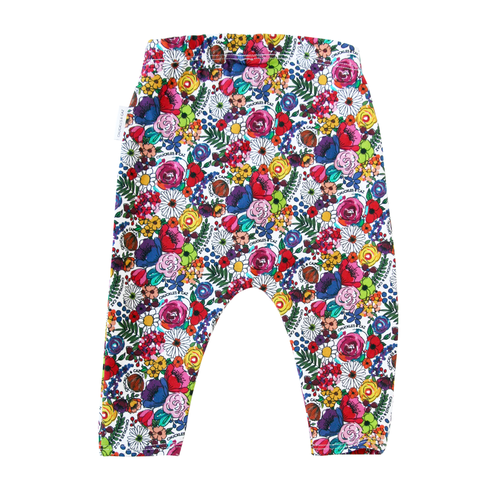 Super Floral Leggings - Chuckles & Caz