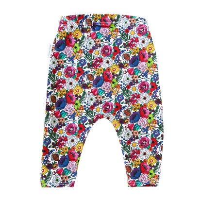 Super Floral Leggings - Chuckles & Caz